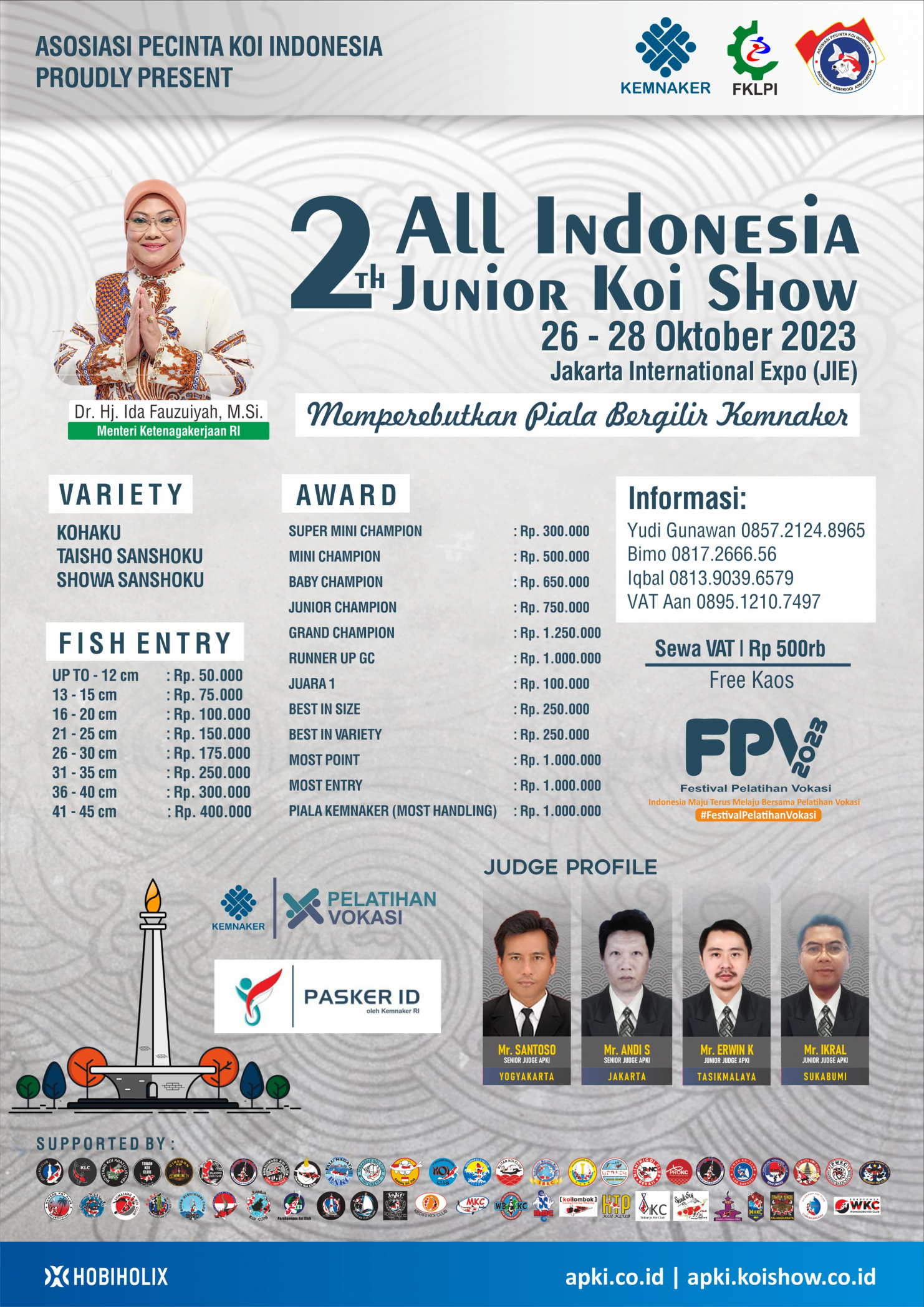 2nd All Indonesia Junior Koi Show