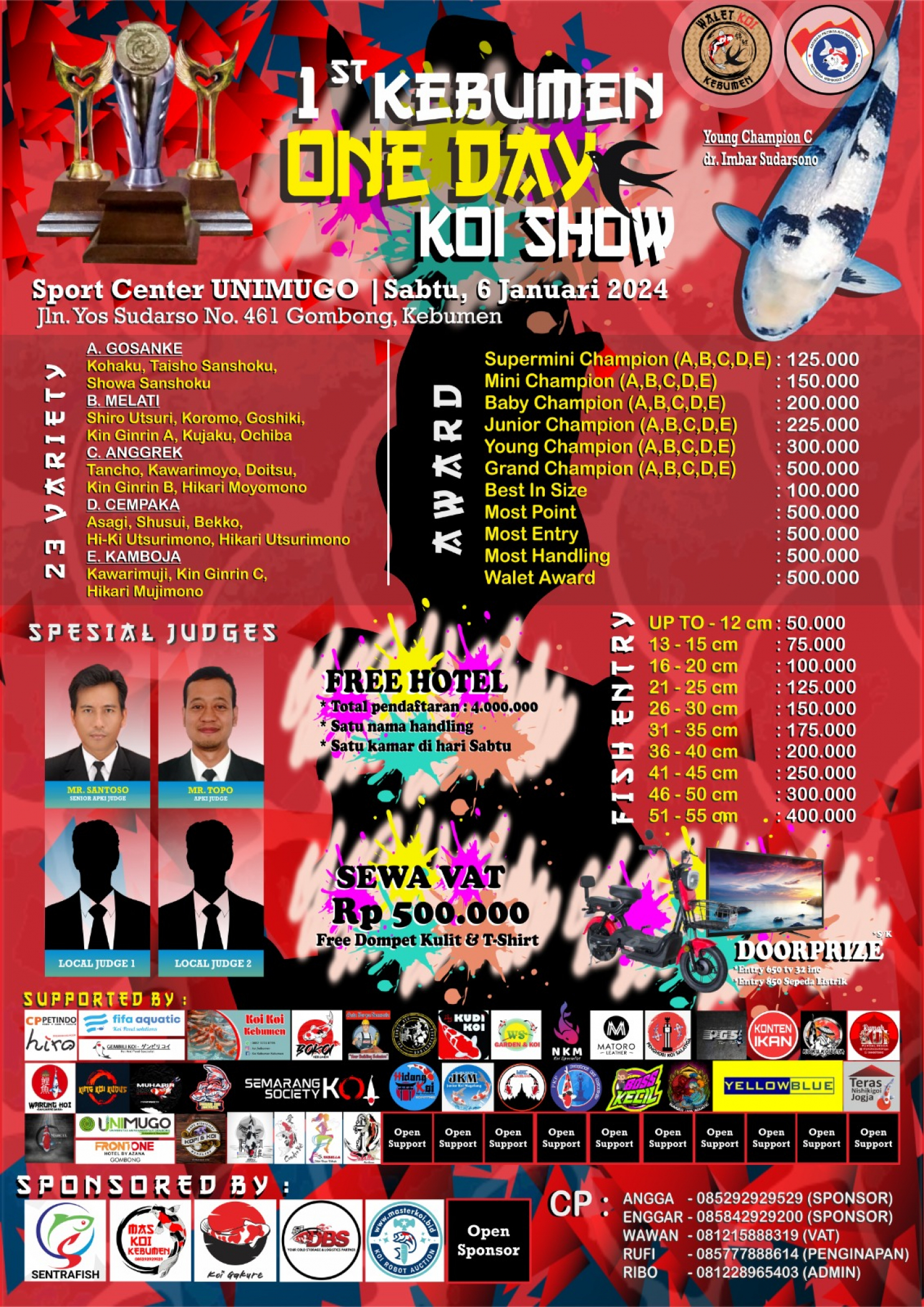 1st Kebumen Oneday Koishow