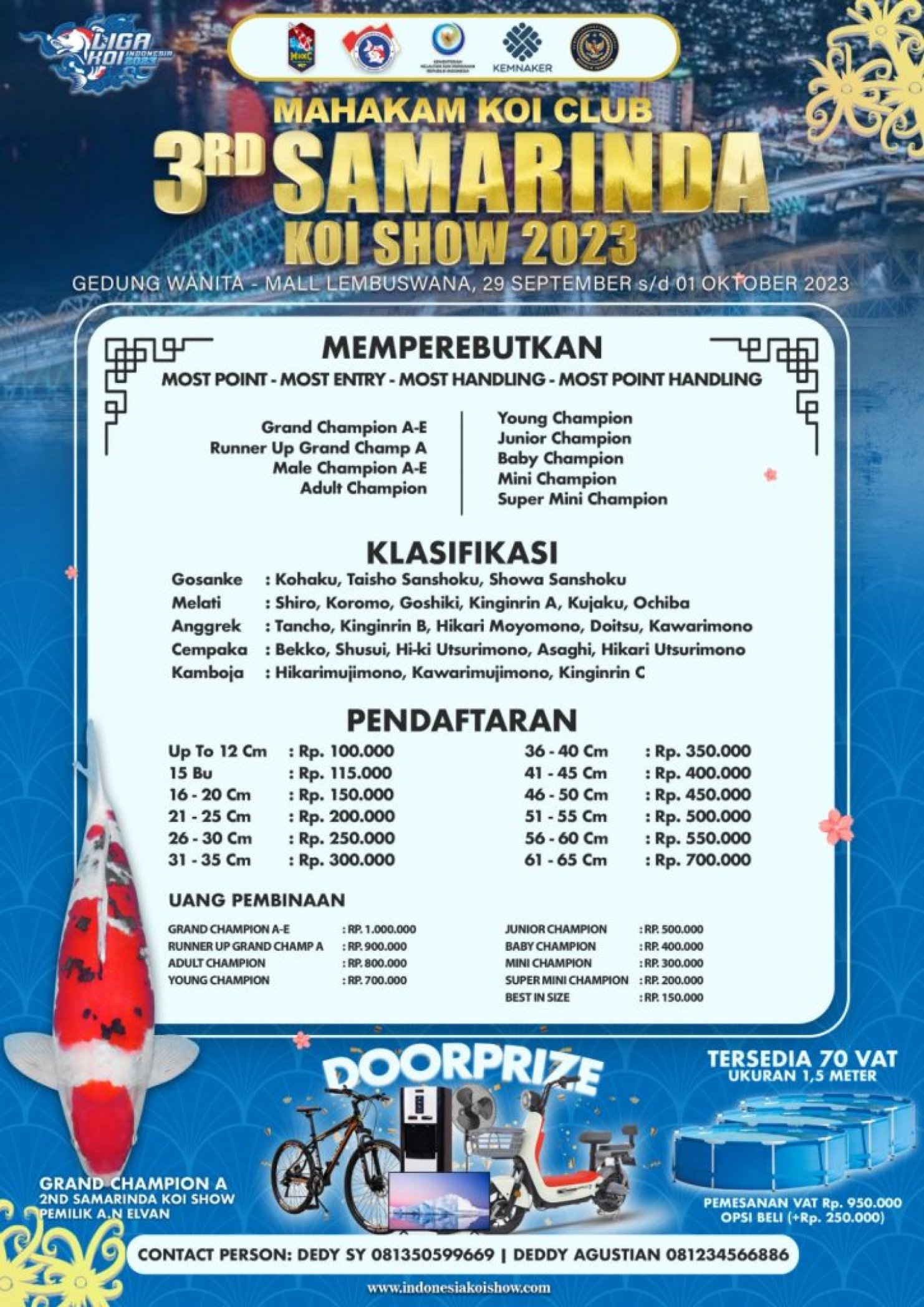 3rd Samarinda Koi Show 2023