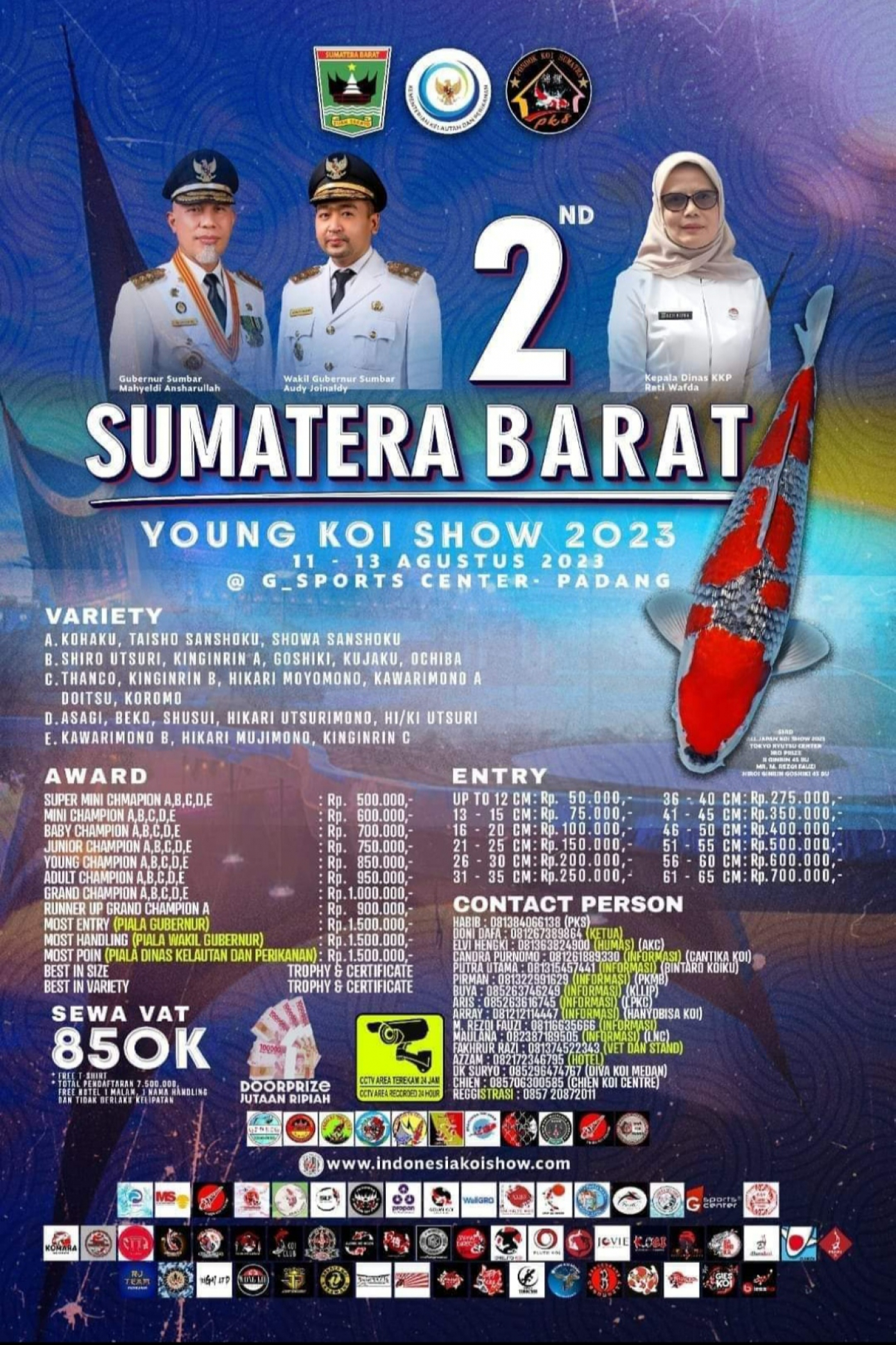 2nd Sumatra Barat Young Koi Show