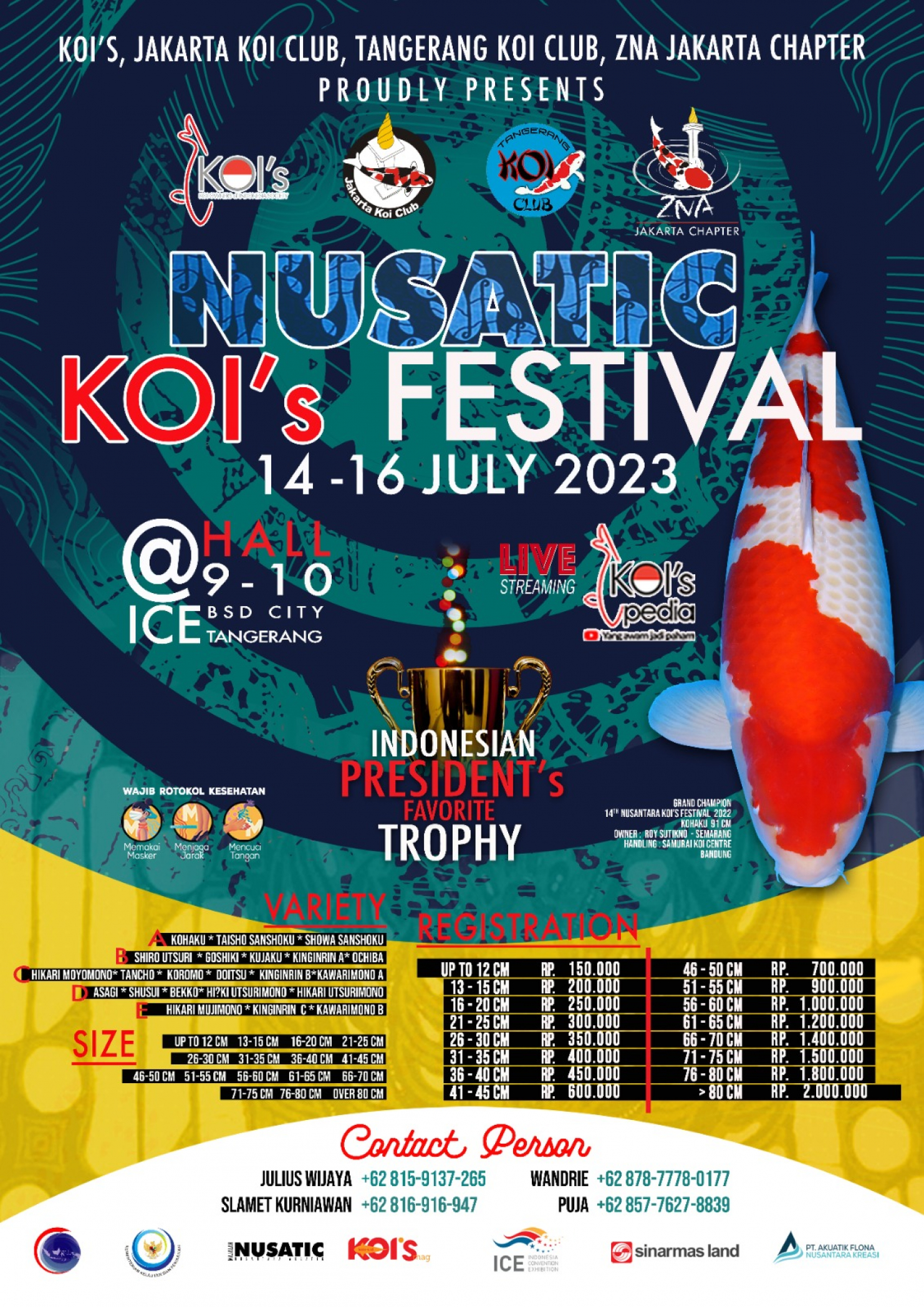 NUSATIC KOIS FESTIVAL